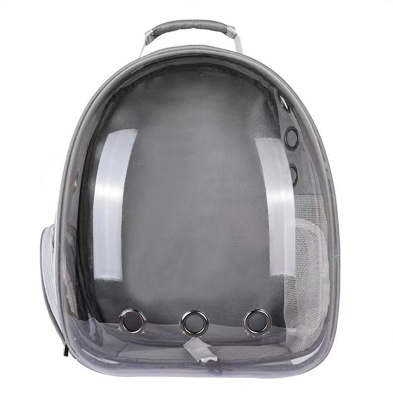 Pet Portable Cat Transparent Space Bag Backpack For Dogs