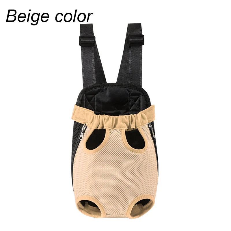 Pet Dog Carrier Backpack Portable Travel Pet Dog Carrier Backpack Mesh Carrier Front Bag for Small Dog Cats Outdoor Travel