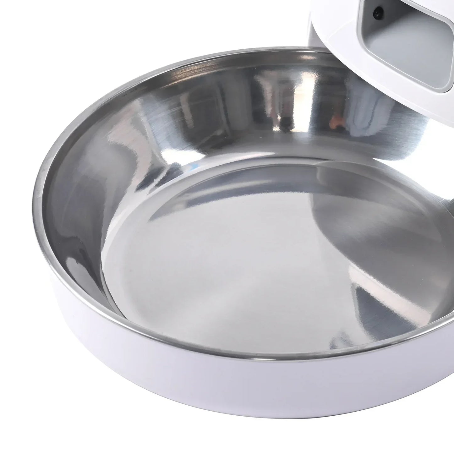 Robot pet intelligent feeding equipment cat and dog regular quantitative automatic feeding machine removable and washable stainl