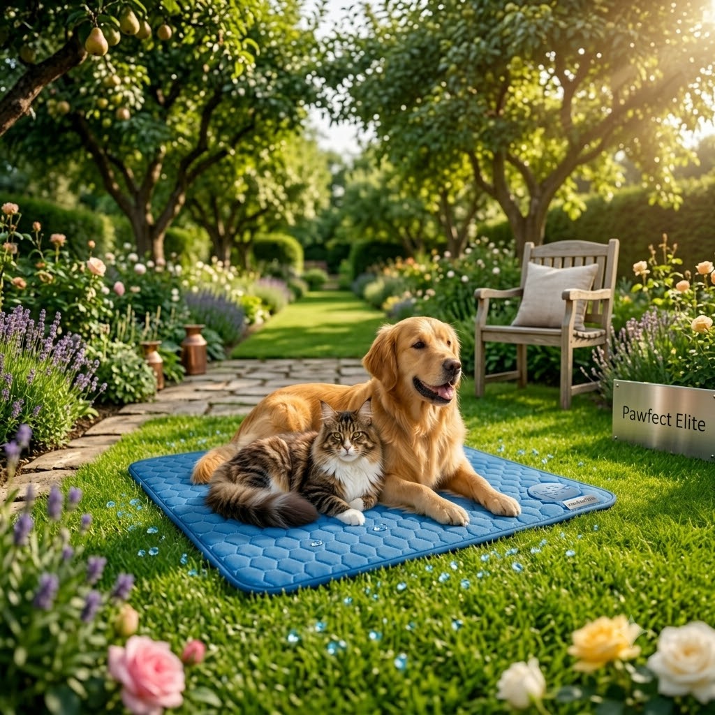 Pawfect Elite™ Instant Self-Cooling Pet Mat❄️