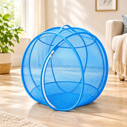 🐱 Pawfect Elite™ Pop-Up Cat Playpen – Foldable Portable Mesh Cat Tent 🐾