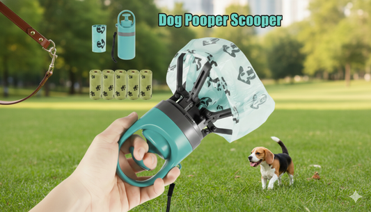 Pawfect Elite™ No-Touch Portable Dog Pooper Scooper with Built-In Waste Bags🔥