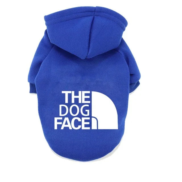Hooded Pet Jacket Coat Hoodie Dog Bodysuit Clothing Autumn Winter Warm Dog Hoodie Large Small Dog Corgi Border Collie Fadou