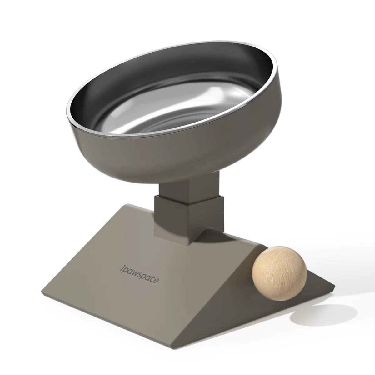 Elevated Dog Bowls for Small Medium Dogs and cats, 3 Height Adjustable Raised Stand with 304 Stainless Steel Food Bowls