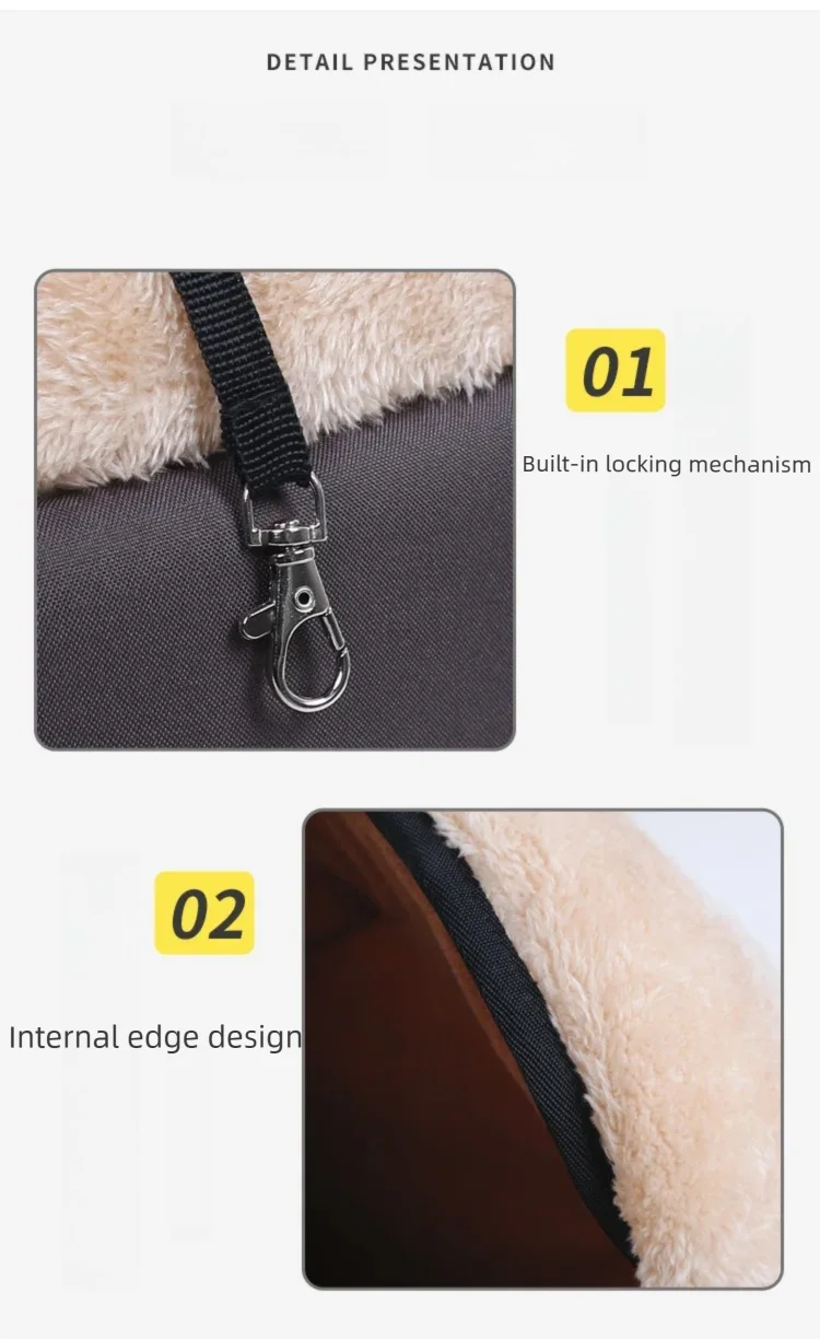 Portable Pet Chest Bag Front Shoulder Backpack For Cats Dogs Large Capacity Soft Breathable Carrier Outdoor Travel Hands Free