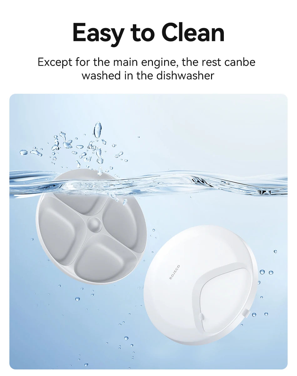 ROJECO Automatic Pet Feeder 4 Meals For Wet Dry Food Feeding Wireless Smart Kibble Dispenser Cat Dog Multifunctional Cat Feeder