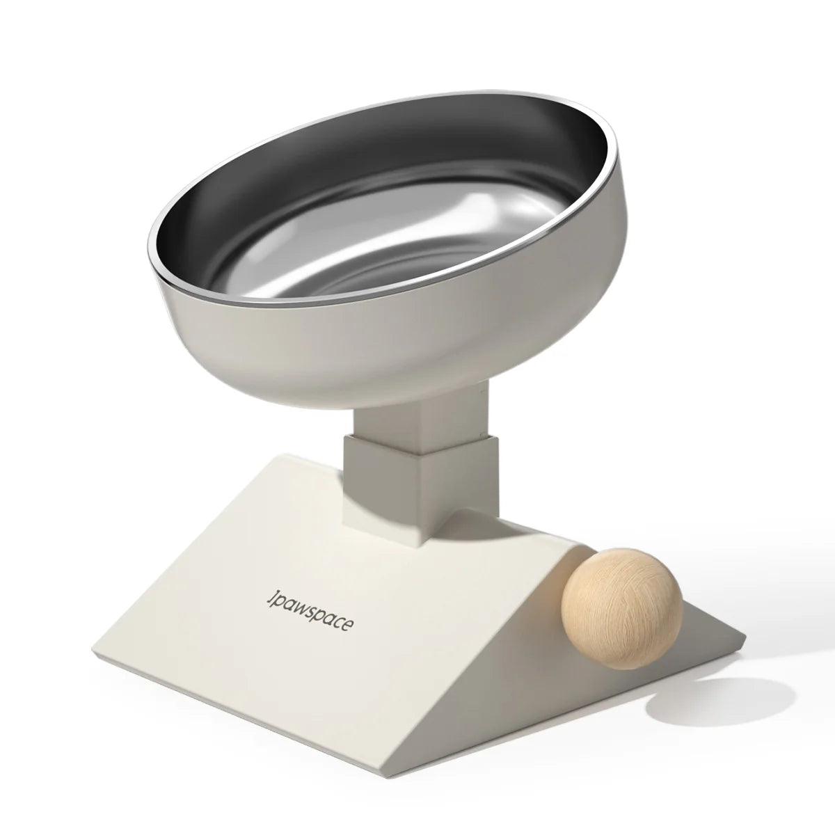 Elevated Dog Bowls for Small Medium Dogs and cats, 3 Height Adjustable Raised Stand with 304 Stainless Steel Food Bowls