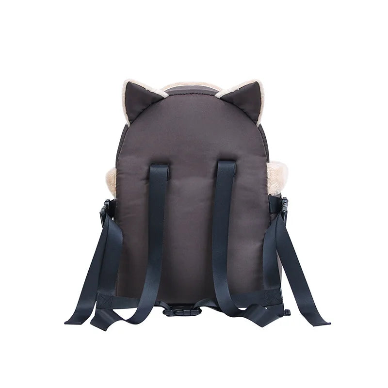 Portable Pet Chest Bag Front Shoulder Backpack For Cats Dogs Large Capacity Soft Breathable Carrier Outdoor Travel Hands Free