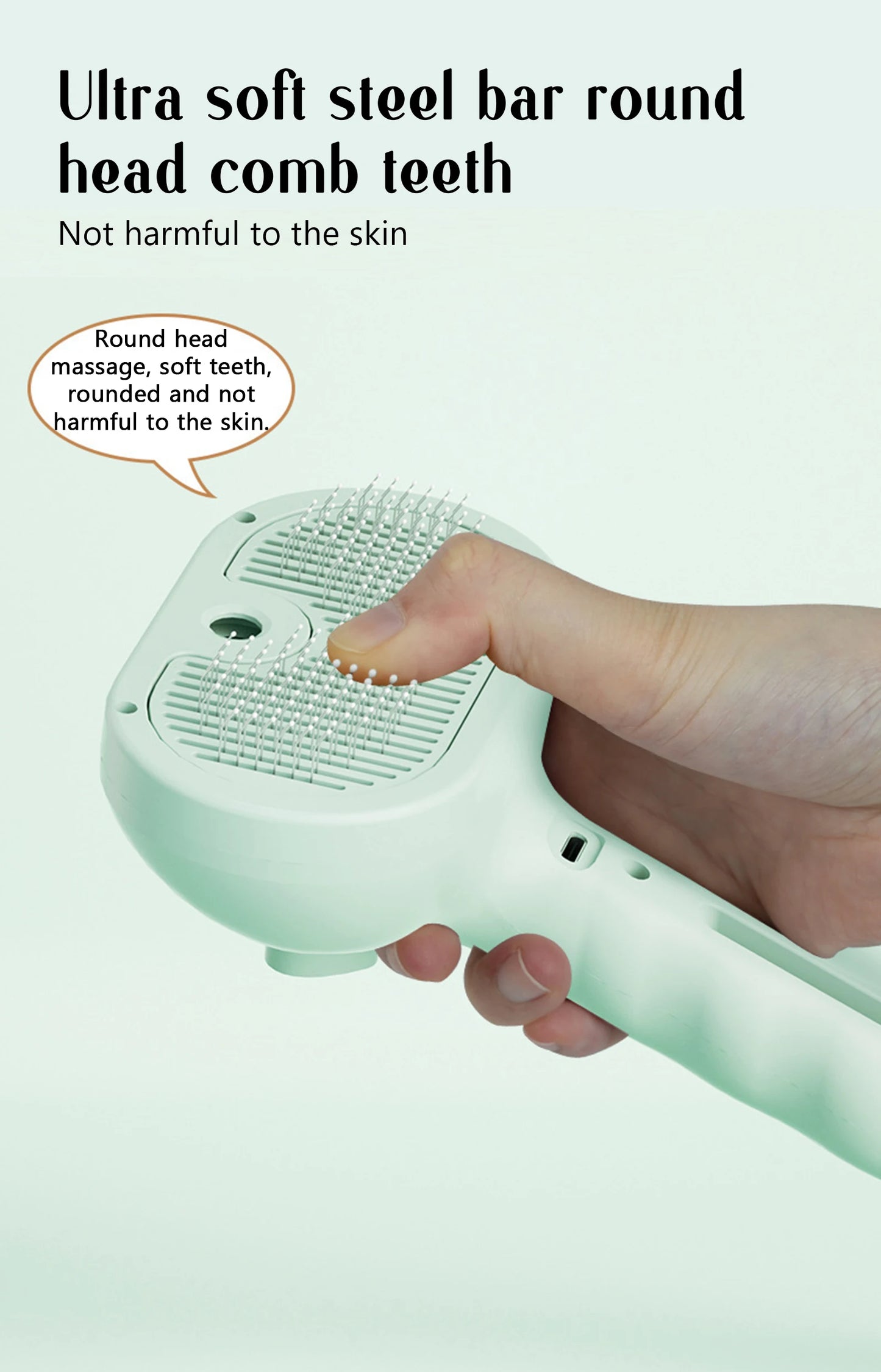 GroomBrush™  _ Premium All-in-One Pet Grooming & Mist Brush for Dogs & Cats ✨