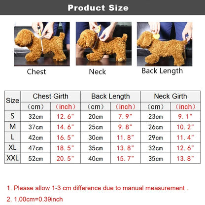 Winter Warm Pet Dog Coat for Small Medium Dogs Puppy Clothes Dog Jumpsuit Thicken Dog Hoodies Pet Supplies