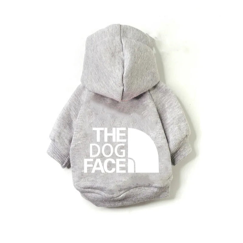 Hooded Pet Jacket Coat Hoodie Dog Bodysuit Clothing Autumn Winter Warm Dog Hoodie Large Small Dog Corgi Border Collie Fadou