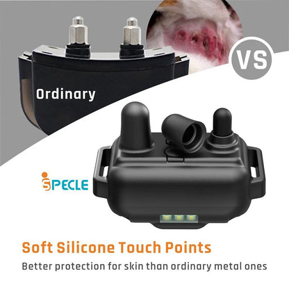 Electric Dog Training Collar 1000m Adjustable Pet Collar Remote Control Dog Device Anti Barking Device for 1/2/3 Dogs Trainer