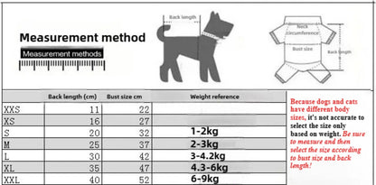 Warm Dogs Jumpsuit Spring Autumn Dog Coat for Small Dog Pet Hoodies Puppy Clothes Dog Jumpsuit Pet Four legged Hoodie