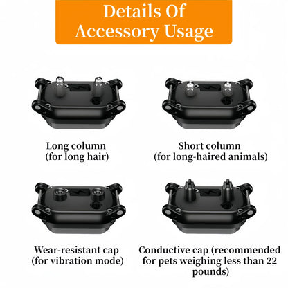 Electric Dog Training Collar Waterproof Dog Bark Collar Pet With Remote Control Rechargeable Anti Barking Device All Size Dogs