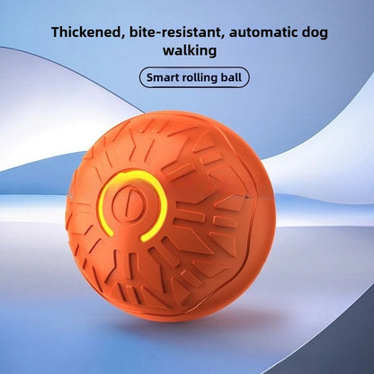 Smart Dog Toys Ball Electronic Interactive Cat Toy Pet Gravity Jump Ball USB Automatic Moving Bouncing for Small Medium Dogs