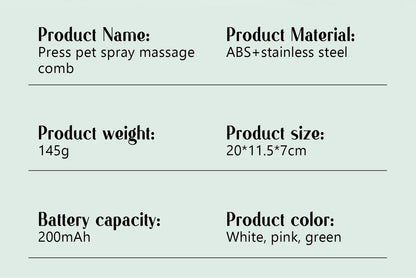 GroomBrush™  _ Premium All-in-One Pet Grooming & Mist Brush for Dogs & Cats ✨