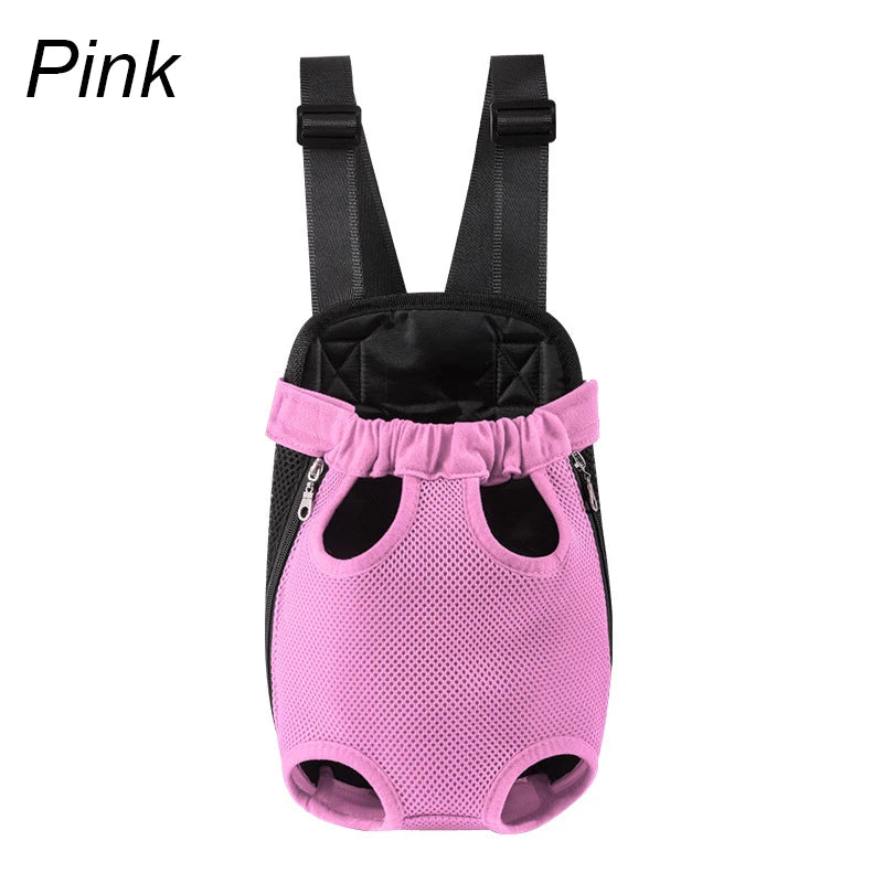 Pet Dog Carrier Backpack Portable Travel Pet Dog Carrier Backpack Mesh Carrier Front Bag for Small Dog Cats Outdoor Travel