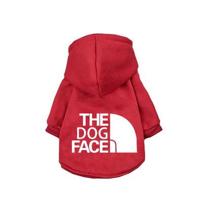 Hooded Pet Jacket Coat Hoodie Dog Bodysuit Clothing Autumn Winter Warm Dog Hoodie Large Small Dog Corgi Border Collie Fadou