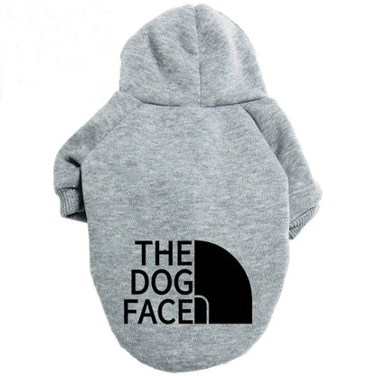 Hooded Pet Jacket Coat Hoodie Dog Bodysuit Clothing Autumn Winter Warm Dog Hoodie Large Small Dog Corgi Border Collie Fadou