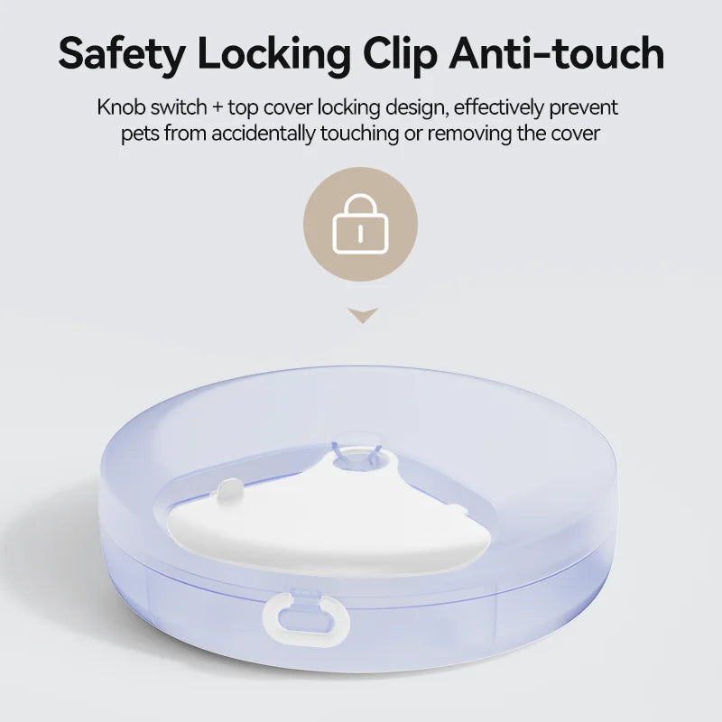 ROJECO Automatic Pet Feeder 4 Meals For Wet Dry Food Feeding Wireless Smart Kibble Dispenser Cat Dog Multifunctional Cat Feeder