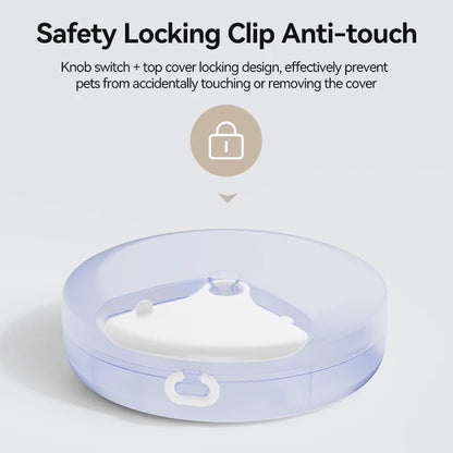 ROJECO Automatic Pet Feeder 4 Meals For Wet Dry Food Feeding Wireless Smart Kibble Dispenser Cat Dog Multifunctional Cat Feeder