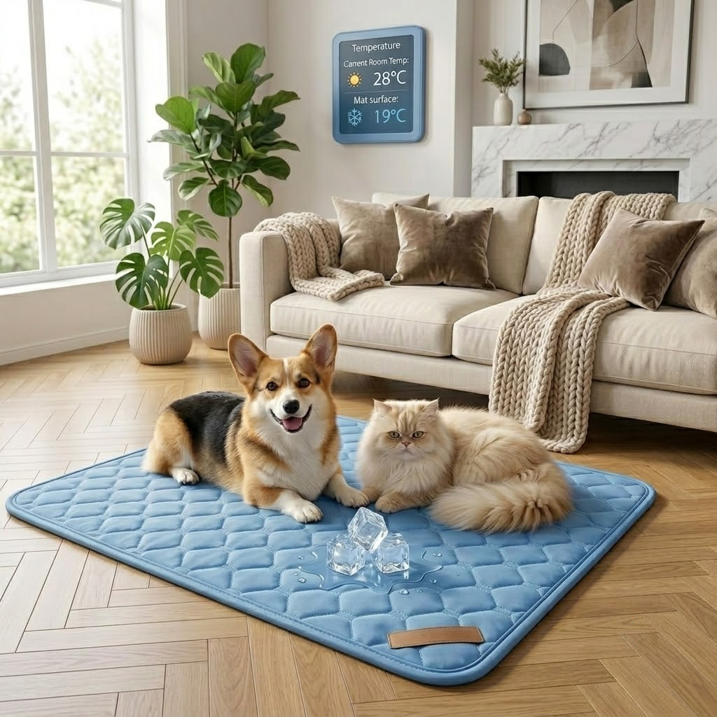 Pawfect Elite™ Instant Self-Cooling Pet Mat❄️