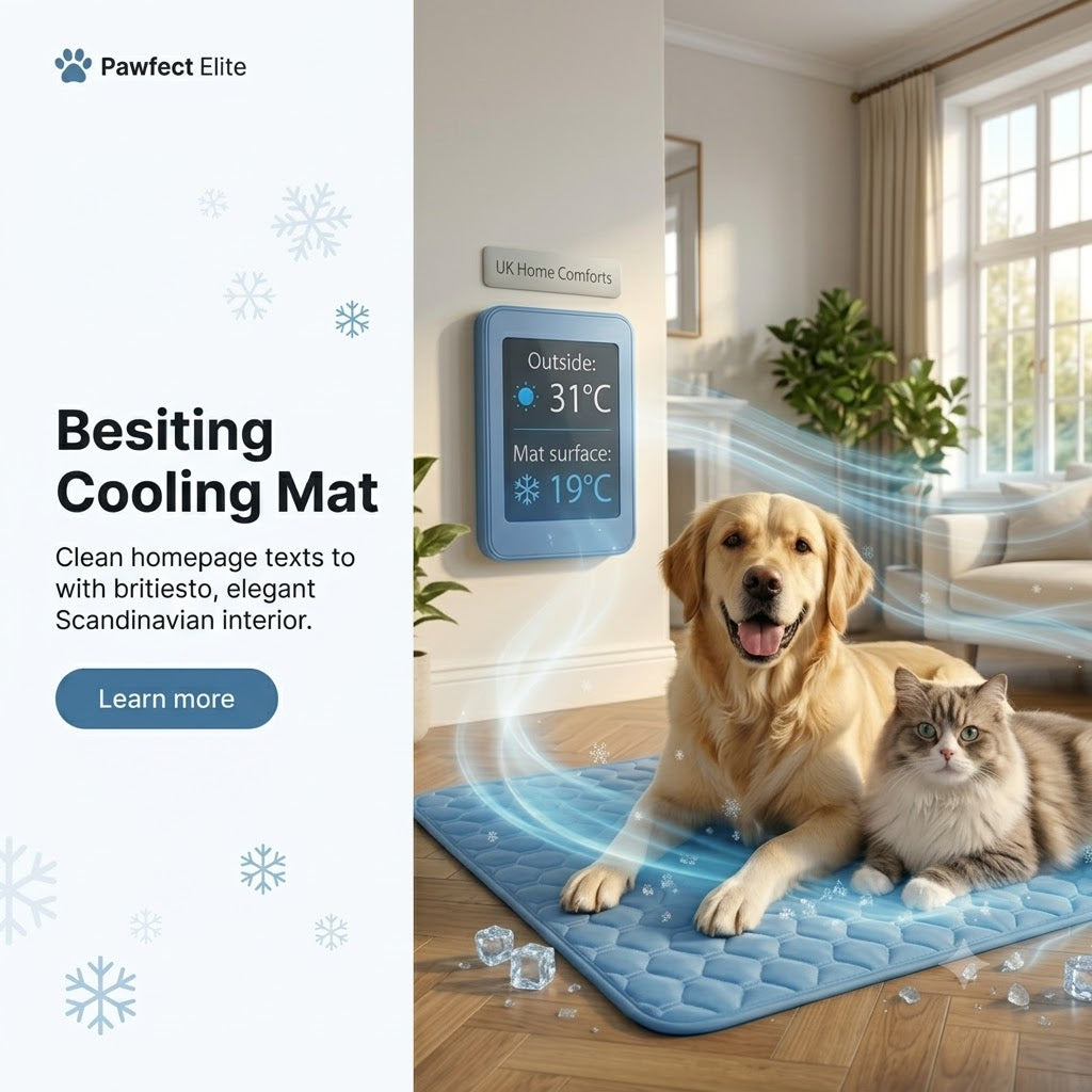 Pawfect Elite™ Instant Self-Cooling Pet Mat❄️
