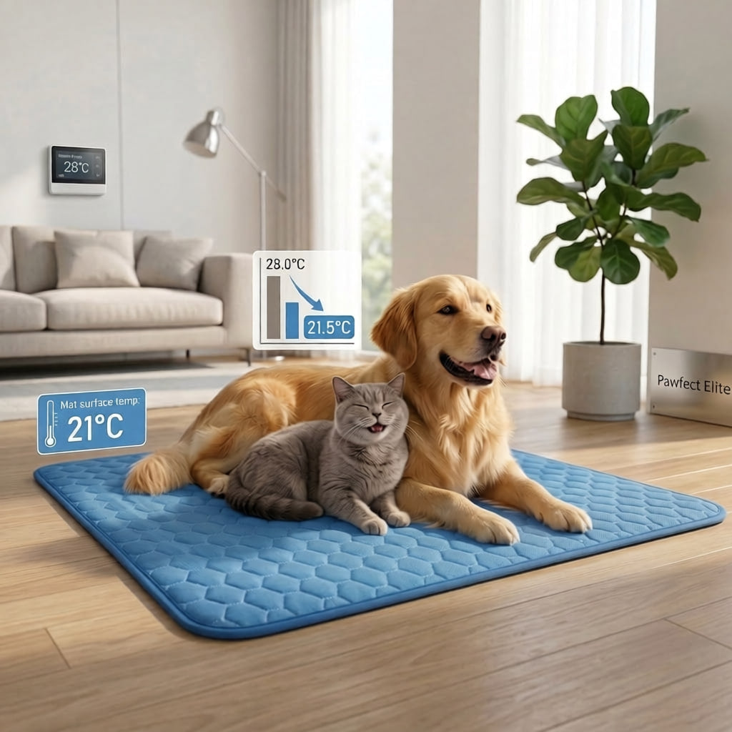 Pawfect Elite™ Instant Self-Cooling Pet Mat❄️