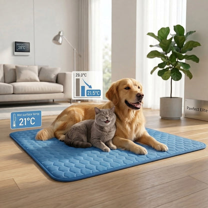 Pawfect Elite™ Instant Self-Cooling Pet Mat❄️