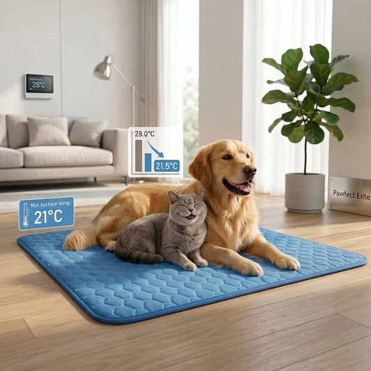 Pawfect Elite™ Instant Self-Cooling Pet Mat❄️